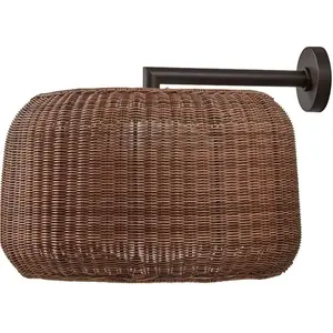 Comparateur de prix : Applique d'extérieur LED Bover Fora A, brun graphite/brun, Ø 50 cm