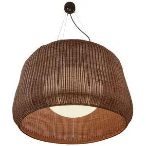 Bover Suspension d'extérieur LED Fora 90, brun graphite/brunVendu parluminaire