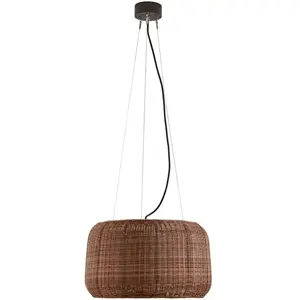 Comparateur de prix : Bover Suspension d'extérieur LED Fora S, brun graphite/brunØ 50 cm
