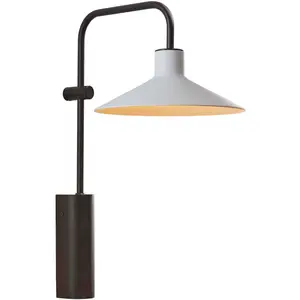 Comparateur de prix : Bover Platet A02 applique LED interrupteur, gris