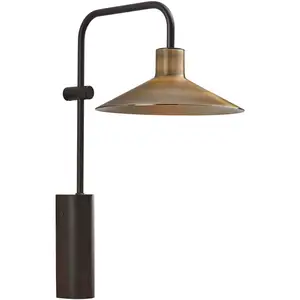 Comparateur de prix : Bover Platet A02 applique LED interrupteur, laiton