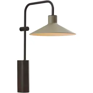 Comparateur de prix : Bover Platet A02 applique LED interrupteur, olive