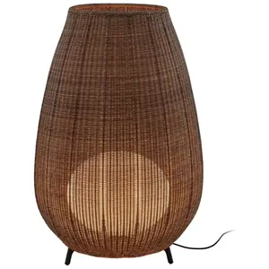 Comparateur de prix : Bover luminaire de terrasse LED Amphora, 123 cm brun graphite/brun