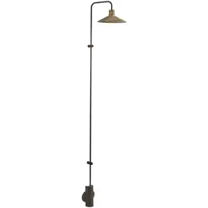 Applique murale LED Platet A/06 de Bover, noir/laiton antiqueVendu parluminaire