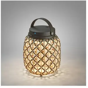 Comparateur de prix : Bover Nans M/21/R lampe à poser batterie LED brune