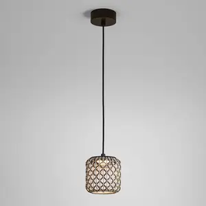 Comparateur de prix : Bover Nans S/16 suspension d'extérieur LED, brun
