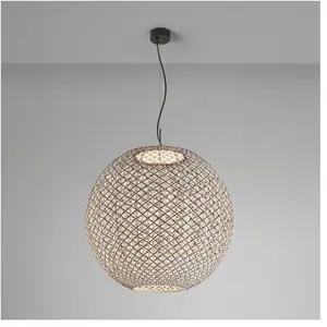 Comparateur de prix : Bover Nans Sphere S/80 suspension d'extérieur LED marron