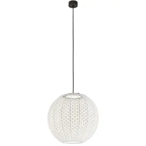 Comparateur de prix : Bover Nans Sphere S/60 suspension d'extérieur LED beige