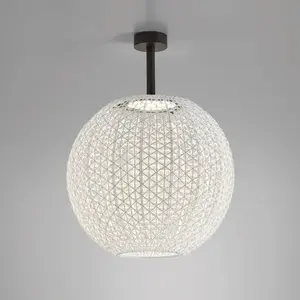 Comparateur de prix : Bover Nans Sphere PF/60 Plafonnier d'extérieur LED beige