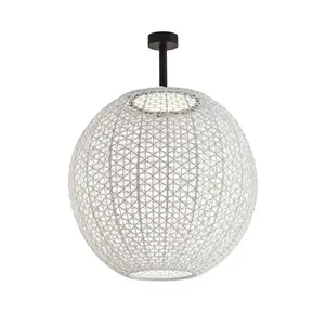 Comparateur de prix : Bover Nans Sphere PF/80 plafonnier d'extérieur LED beige