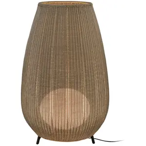 Comparateur de prix : Lampe de sol en aluminium beige clair 89x137cm Amphora 03 - Bover