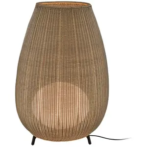 Comparateur de prix : Lampe de sol en aluminium beige clair 80x123cm Amphora 02 - Bover