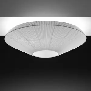 Comparateur de prix : Bover SIAM-Plafonnier conique rubans de méthacrylate Ø80cm