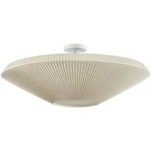 BOVER lampe de plafond SIAM 80 (Nastro traslucido crema - Ferro, accia...Vendu parmyareadesign
