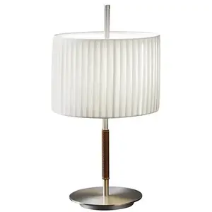 BOVER lampe de table DANONA MINI (Paralume nastro traslucido bianco co... pas cher