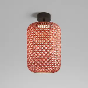Comparateur de prix : Bover Nans PF/31.2 plafonnier d'extérieur LED, rouge