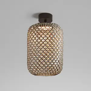 Comparateur de prix : Bover Nans PF/31.2 plafonnier d'extérieur LED, brun
