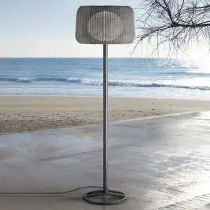 Comparateur de prix : Bover Fora P lampadaire d’extérieur, brun-graphite
