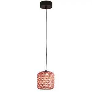 Comparateur de prix : Bover Nans S/16 suspension d'extérieur LED, rouge