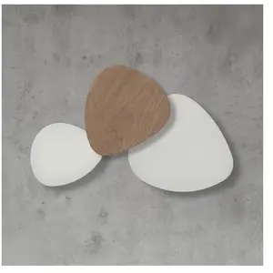 Comparateur de prix : Bover Tria Set 3 applique LED, blanc-chêne-blanc