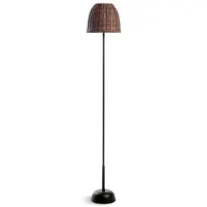 Bover ATTICUS-Lampadaire d'extérieur LED métal et tressé H114cm MarronVendu parluminaire
