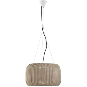 Comparateur de prix : Bover FORA-Suspension d'extérieur cylindrique métal et tressé Ø50cm