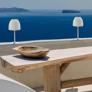 Comparateur de prix : Bover ATTICUS-Borne d'extérieur LED à sceller métal et tressé H40cm