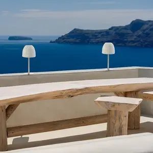 Comparateur de prix : Bover ATTICUS-Borne d'extérieur LED à sceller métal et tressé H50cm