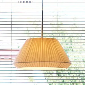 Bover Mei 38 - suspension en tissu ronde, crème pas cher