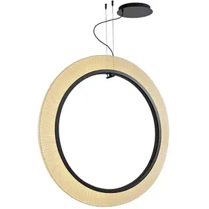 BOVER lampe à suspension RODA S/120/V (Nastro traslucido crema, dimmer...Vendu parmyareadesign
