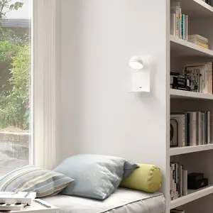 Bover Beddy A/02 applique LED blanc avec port USB pas cher
