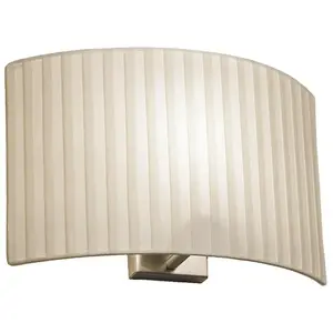 BOVER lampe murale WALL STREET 32 (Nastro traslucido crema - Ferro, na... pas cher