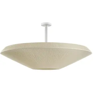 BOVER lampe de plafond SIAM 150 (Nastro traslucido crema, struttura gr...Vendu parmyareadesign