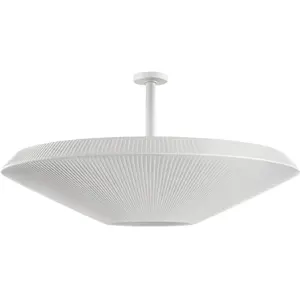 BOVER lampe de plafond SIAM 150 (Nastro traslucido bianco, struttura g...Vendu parmyareadesign