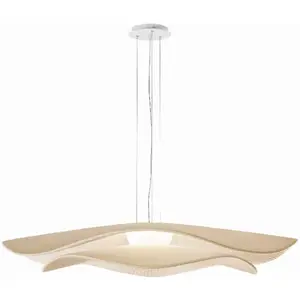 Comparateur de prix : Bover Suspension LED Mediterránia S/105.2, blanc/crème