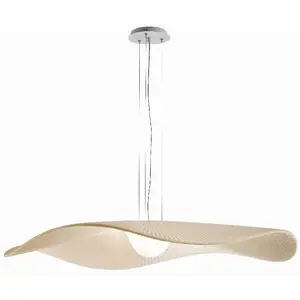 Comparateur de prix : Suspension LED Mediterránia de Bover, blanc/crème, Ø 105 cm