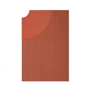 BOVER élément modulaire ARID TILES (Terracotta, modulo sinistro - Aluminium)Vendu parmyareadesign