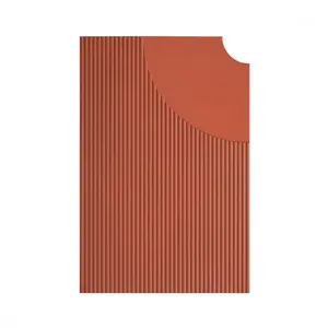 BOVER élément modulaire ARID TILES (Terracotta, modulo destro - Aluminium)Vendu parmyareadesign