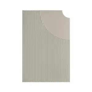 BOVER élément modulaire ARID TILES (Grigio sasso, modulo destro - Aluminium)Vendu parmyareadesign