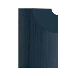 BOVER élément modulaire ARID TILES (Grigio blu, modulo destro - Aluminium)Vendu parmyareadesign