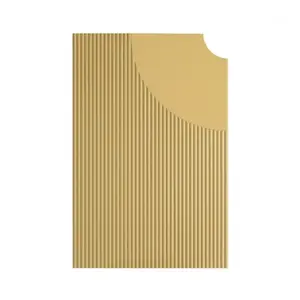 BOVER élément modulaire ARID TILES (Giallo ocra, modulo destro - Aluminium)Vendu parmyareadesign