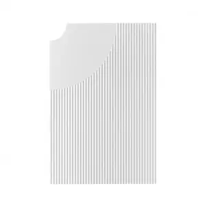 BOVER élément modulaire ARID TILES (Bianco, modulo sinistro - Aluminium)Vendu parmyareadesign