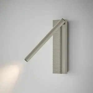 Comparateur de prix : Applique murale LED Bover Arid A/03 gris, aluminium, 2 700 K