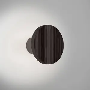 Comparateur de prix : Applique murale LED Bover Arid A/01 noir CCT 2 200-2 700 K IP44