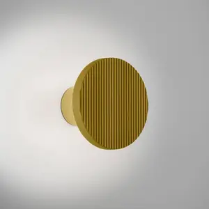 Comparateur de prix : Applique murale LED Bover Arid A/01 jaune sable CCT 2 200-2 700 K IP44
