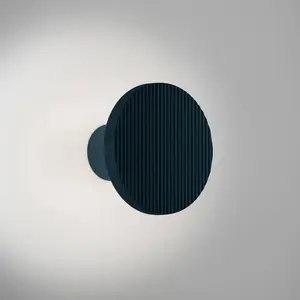 Comparateur de prix : Applique murale LED Bover Arid A/01 gris-bleu CCT 2 200-2 700 K IP44