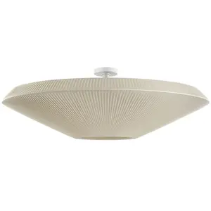 BOVER lampe de plafond SIAM 150 (Nastro traslucido crema, struttura pi...Vendu parmyareadesign