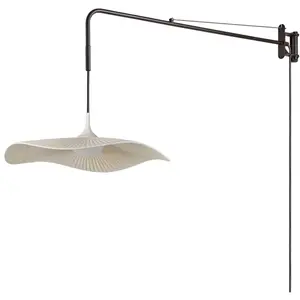 BOVER lampe murale MEDITERRÀNIA 52 A/98 (Nastro traslucido crema - Ferro, alluminio, policarbonato, nastro) pas cher