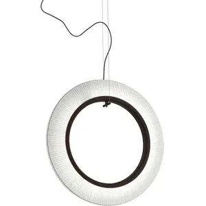 BOVER lampe à suspension RODA S/90/V (Nastro traslucido bianco, dimmer...Vendu parmyareadesign