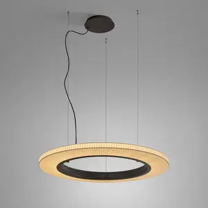 Comparateur de prix : Bover Suspension LED Roda S/90, brun/crème, TRIAC